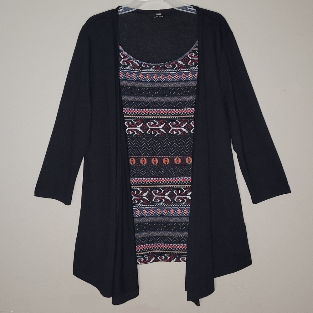 18 | Max | Long Sleeved Cardigan Tunic